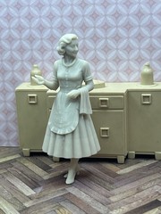 1:24 1950 Dollhouse Hostess Homemaker Inspired by Marx