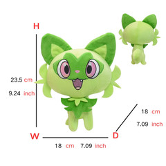 Floragato Sprigatito Meowscarada Plush Toy Anime Figure Stuffed Gift