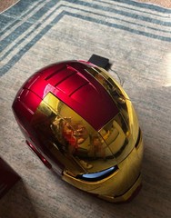 Used -Iron Man Helmet MK5 Autoking Mask Cosplay Prop