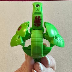 Bakugan Battle Brawlers Ventus T-Rex Green Dinosaur 600G Transforming Figure