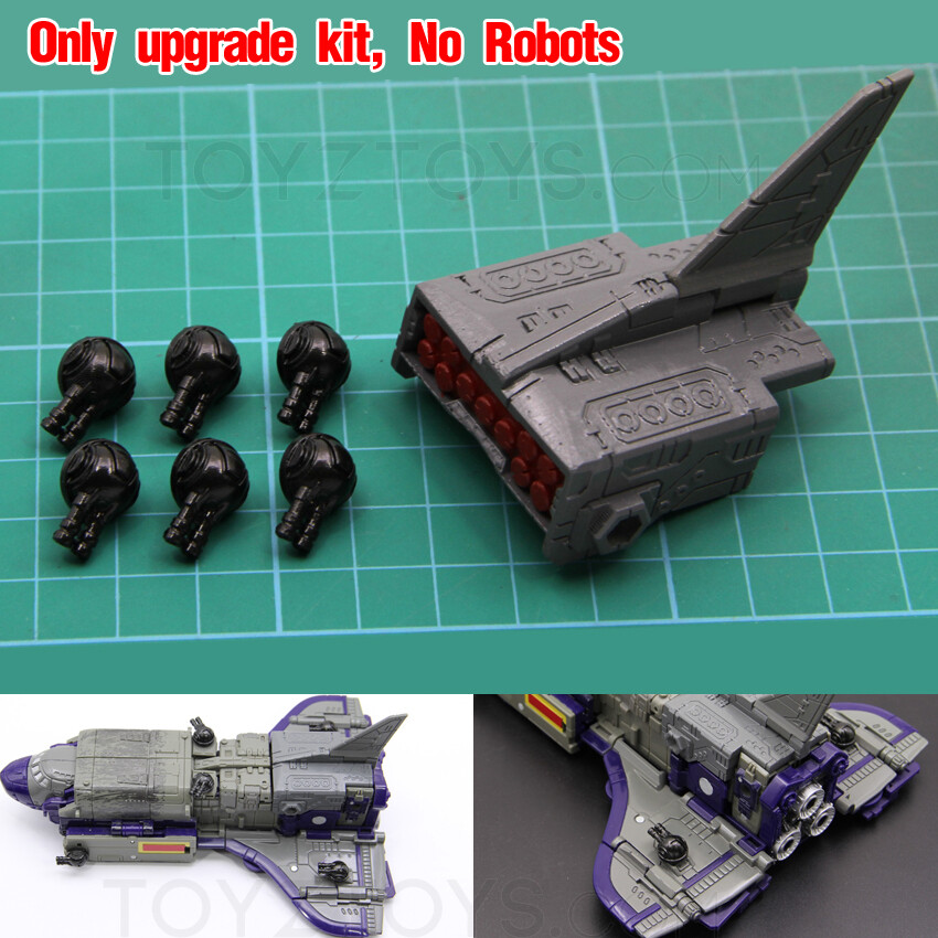 3D Matrix Workshop M-23B Tail Wing fort Weapon Upgrade kit For Siege Astrotrain