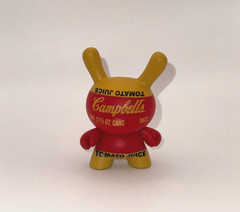 Kidrobot Andy Warhol Campbell’s Tomato Juice Series 2 3″ Dunny 3/24 *READ DESC*