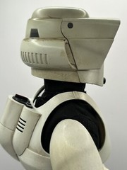 Sideshow Star Wars Biker Scout Figure Exclusive Battlefront Sniper Rifle