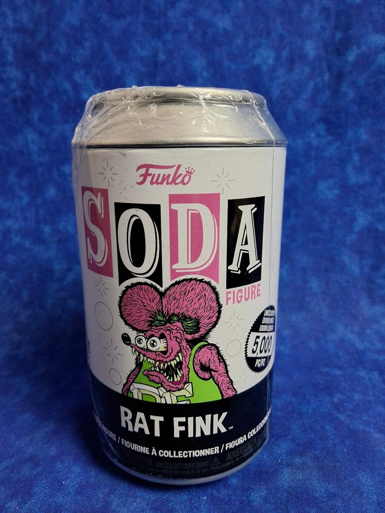 Funko Soda Figure RAT FINK Limited Edition 5,000 Chance At Chase NEW SEALED