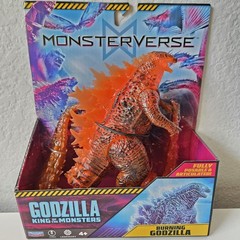 Playmates Toys Monsterverse Ion Dragon, Burning Godzilla, Titanus Scylla