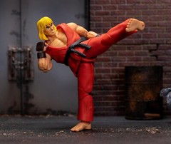 Street Fighter II 6″ Ken Figure Action Figure, Toys for Kids and Adults