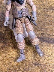 2010 GI JOE Pursuit of Cobra Dusty V14 Desert Battle Action Figure 3.75” POC