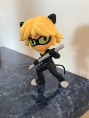 Miraculous Ladybug Magic Heroez Shake Surprise Cat Noir Doll Chibi Figure Toy