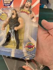 Crush Bend-Ems WWF 1997 Just Toys 4.5″ NEW SEALED MOC Bendem WWE BendEms Elite