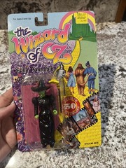 Wicked Witch 1988 50th Anniversary The Wizard Of Oz Vintage Action Figure NIB