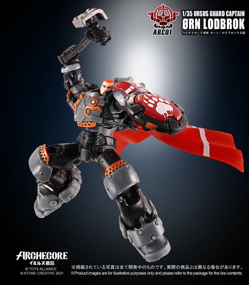 Toys Alliance Archecore Arc-01 Ursus Guard Captain Ørn Lodbrok