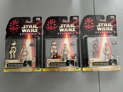 1999 Episode 1 (RARE Foreign 2 Pack With Pit Droid) Lot Of 3 W/Different Colors