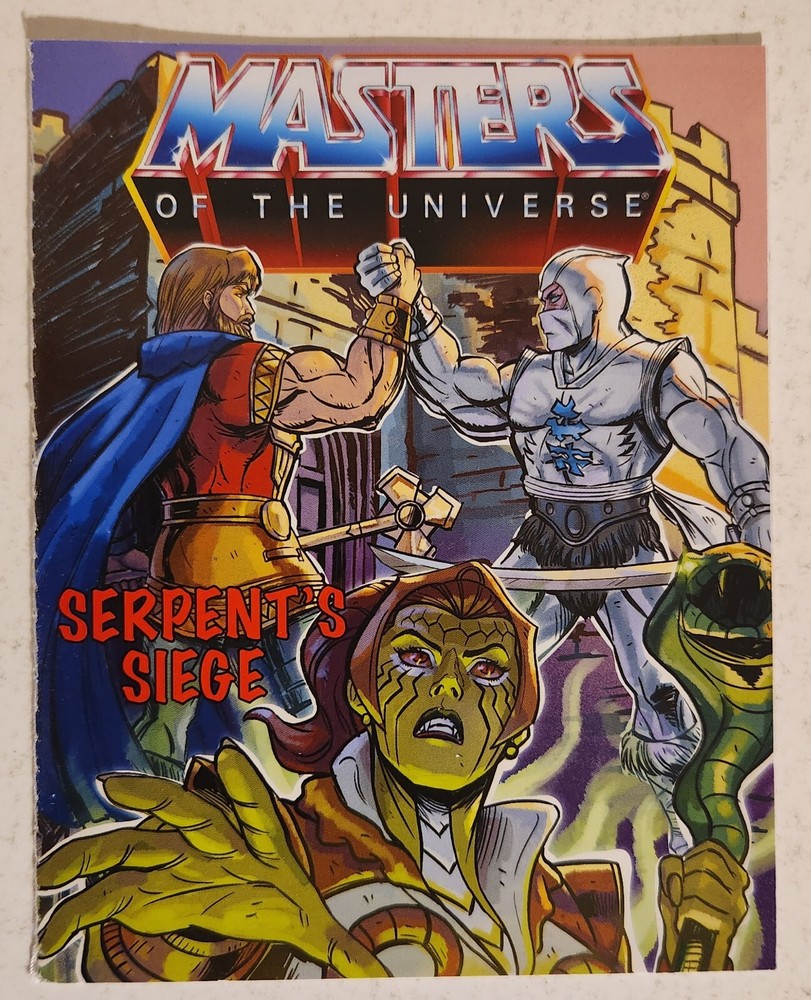 MOTU Origins 2023 Serpents Siege Mini Comic New USA English Version