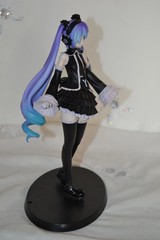 Hatsune Miku Project DIVA Future Tone Black Dress 17cm Anime Figure Toy