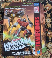 Transformers Kingdom Battle Across Time Set – Sideswipe and Maximal Skywarp