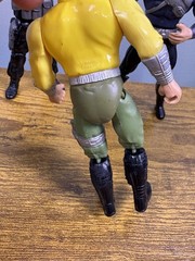 1993 Mattel Warner Demolition Man Kick Fighting Spartan Figure Lot Stallone 5.5”