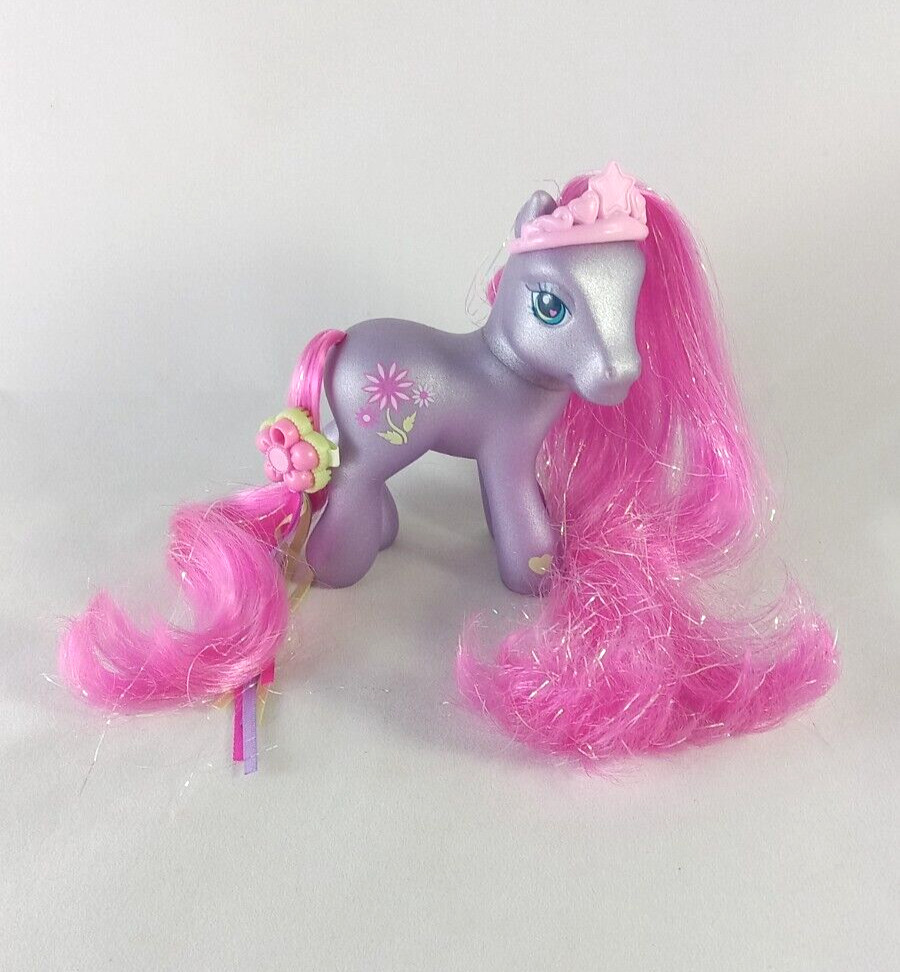 My Little Pony MLP G3 Petal Blossom Super Long Hair Pony Figure