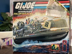 GI Joe 1984 Killer WHALE + Cutter 100% Complete & Unbroken File Card Blueprints