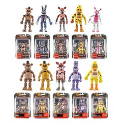 Spring Trap Five Nights At Freddy Bonnie Chica Golden Foxy 5″Action Figure GN