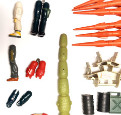 GI Joe Action Figure ARAH Weapons Parts Accessories Gun 80s 90s Lot Vehicle Base