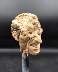 Hot Toys Custom Sandman Effed Head 1/6 Scale Painted