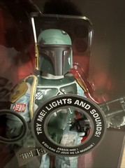 Disney Store Star Wars Force Awakens Authentic Talking Boba Fett New Red Box
