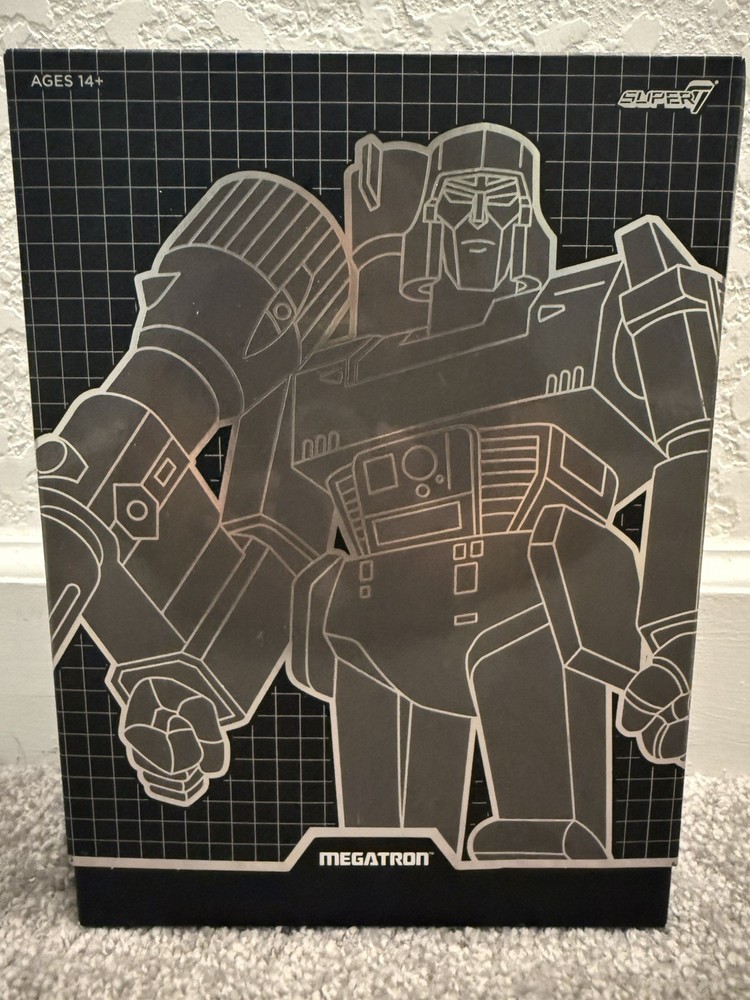 Transformers Super7 Megatron G1 7” Action Figure With Accessories, New