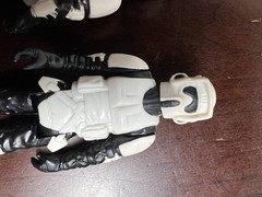 VINTAGE KENNER STAR WARS 1983 ENDOR BIKER STORMTROOPER AT ST ARMY LOT OF 6