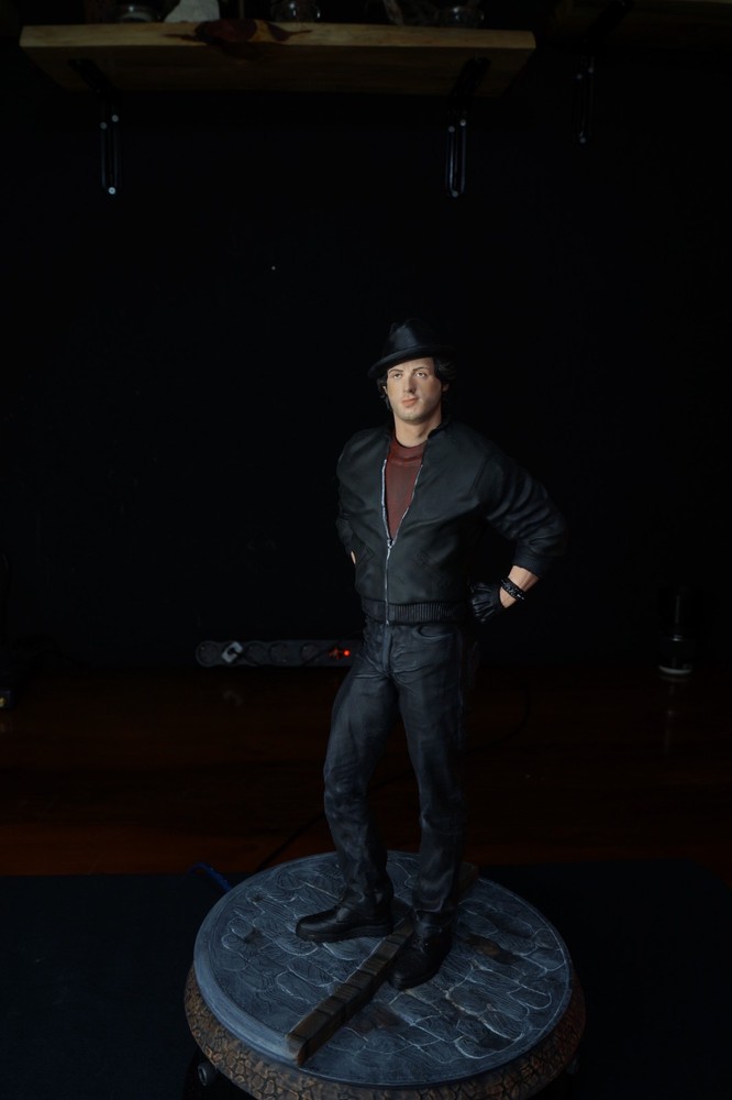 Custom 3D Printed Rocky Balboa Figure Rocky II (25cm) Hand-Painted Statue