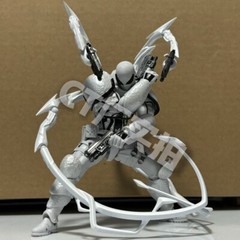 New Revoltech Amazing Yamaguchi Spider-Man Agent Anti-Venom Action Figure CT Ver