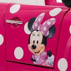 Disney Minnie Mouse Convertible Car 6 Volts Electric Ride-On Ages 3+ Years Huffy