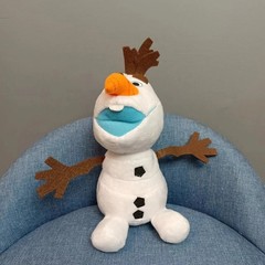 40- 45cm, Aoger Disney Movies Frozen Olaf Snowman Plush Toy Cartoon Stuffed.