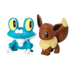 Pokémon Battle Action Figure – Froakie vs Eevee – NEW IN ORIGINAL PACKAGING