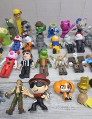 Roblox Piggy Rainbow Friends Toy Lot PhatMojo Figures Bluey Paw Patrol Good