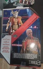 WWE Ultimate Cody Rhodes & Empty Mattel Creations Exclusive Two Pack Brandi Box