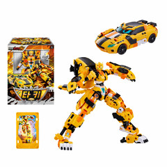 Metal Cardbot W Tachy Transformer Robot Cheetah Sports Car Korean Toy 2026
