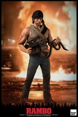 Threezero Three Zero Rambo First Blood 1/6 John Rambo Figure New USA