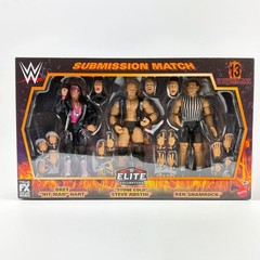 WWE Elite WrestleMania 13 Submission Match Bret Hart Steve Austin Ken Shamrock