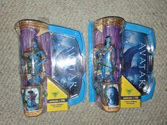 Mattel 2009 Avatar Warrior Jake Sully & Neytiri Movie Masters 7″ Figures New MOC