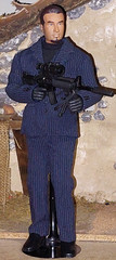 1/6 scale Custom HItman Gangster Action Figure in Suit loose