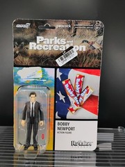Bobby Newport Parks & Recreation Action Figure New Super7 ReAction