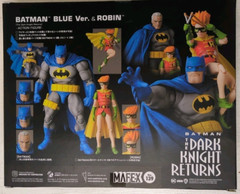MAFEX No. 139 Batman Blue Ver & Robin (The Dark Knight Returns) Medicom Toy New