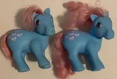 Lot of 13 Vintage G1 1980’s & Reproduction My Little Pony Toys