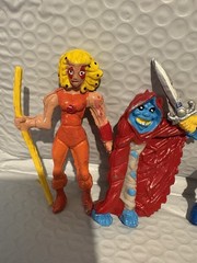 Rare Handmade Mexico ThunderCats Style Bootleg PVC Figures Lot of 6 Vintage 80s