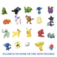 12x Mystery Pokeball Mini Figure & Sticker – Birthday Easter Halloween Christmas
