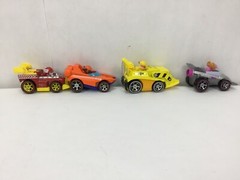 Paw Patrol Toys Metal/Plastic Die Cast Cars 4 Assorted Vehicles Lot 3