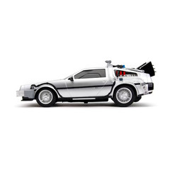 Hollywood Rides: Back to the Future DeLorean Time Machine RC (R/C) 1:16 Car 🆕