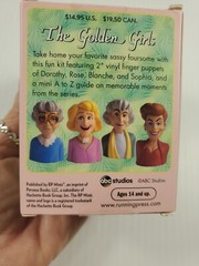 The GOLDEN GIRLS Stylized Finger Puppet Vinyl Figure Blind Box Sealed