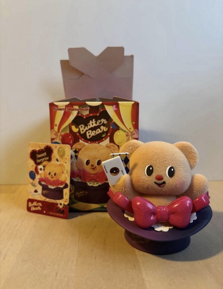 Miniso Funism Butter Bear All Star Team Series Blind Box Figure Sweet Surprise