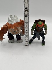 TMNT Teenage Mutant Ninja Turtles Figure Playmates Dogpound & Michaelanglo
